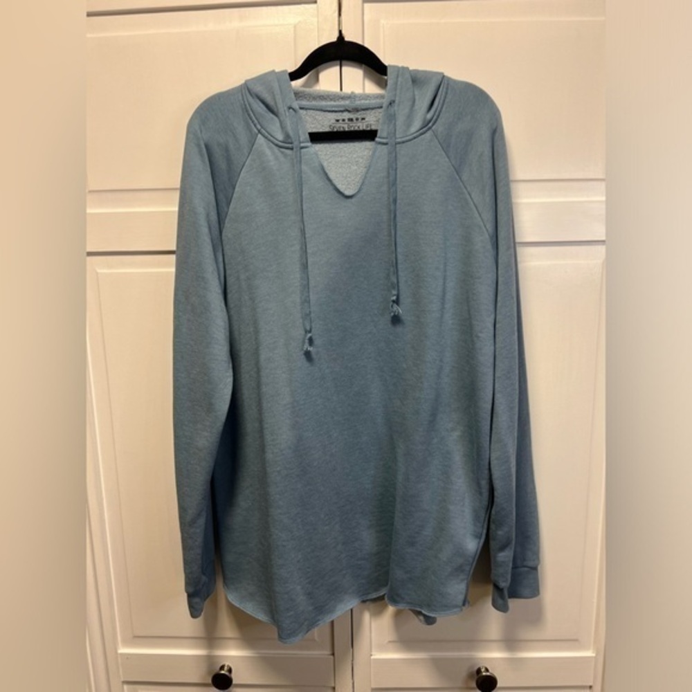 Seven Rock Life Sweatshirt With Hoodie Size Women’s 2XL Color Blue